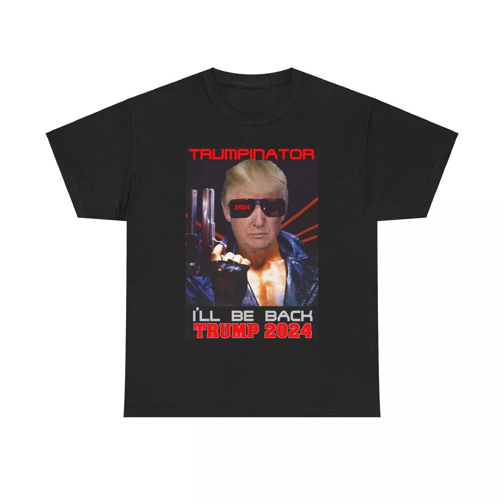 Donald J Trump The Trumpinator 2024 I'll Be Back Unisex Short Sleeve T Shirt