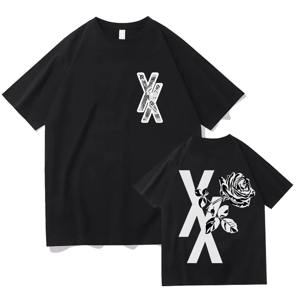 

MachineGunKelly MGK T-shirt Graphic Printing Hip Hop Cotton Tee-shirt Short Sleeve Gothic Tshirt Sudaderas O-neck Retro Cloth... S разноцветный