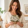 Kit de Materiales de Acolchado Patchwork Floral para Costura y Proyectos DIY