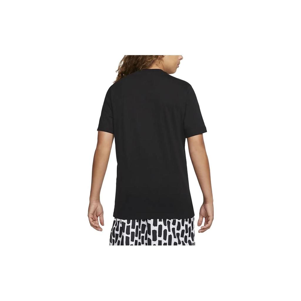 Nike Alphabet Print Casual Crew Neck Vintage Short Sleeve T-Shirt Men Tops Black DZ3280-010