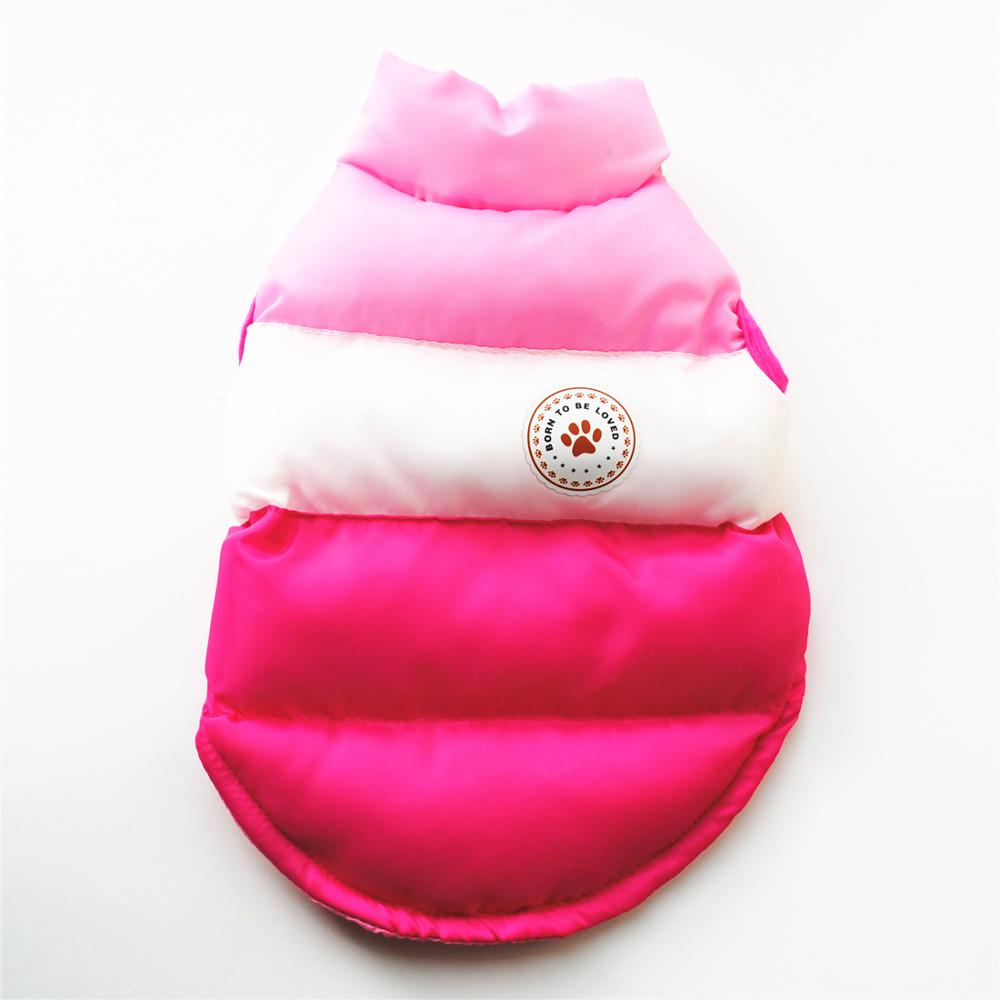 

Толстая утепленная куртка для домашних животных, жилет, одежда для собак маленьких собак, зимнее теплое пальто, костюм для собак, одежда для щенков чихуахуа S