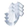 [Duerfusa] Men's Innerwear [Cool To the Touch X Sweat Absorbent and Quick Drying] Set of 3, Cool Feel, Summer, Short Sleeves, V-Neck, Cool, DRY,