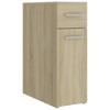 Badezimmerschubladenschrank, Schmaler Schubladen-Aufbewahrungsschrank, Schmales Badezimmereckregal, 20x45,5x60 Cm