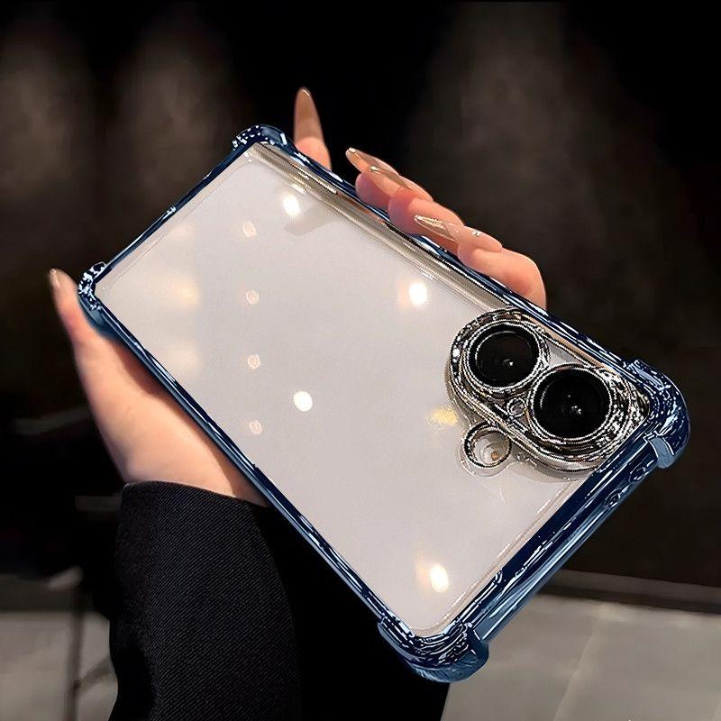 For Xiaomi POCO X8 Pro Case Soft Electroplated Transparent TPU Full Protective Phone Cover For Mi POCO X8 Pro Shell Bumper Funda