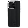 Mercedes Mehmp16X23Suvsk Iphone 16 Pro   Max 6.9 Czarny/Black Hardcase Silicone Vertical Tonal Stripes Magsafe