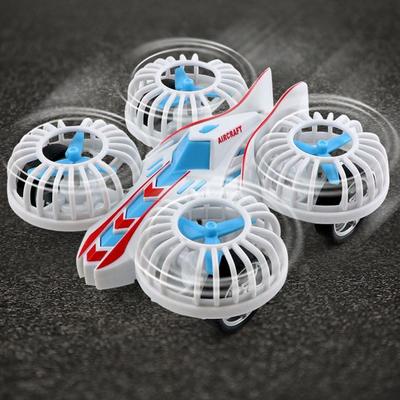 Modelo de Quebra-cabeça Deslizante de Asa Rotativa Carro Aeronave Resistente a Choque Modelo de Simulação Carro Presentes de Natal