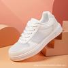 Board Shoes Women's Spring New Thick-soled Versatile Women's Shoes Casual Sports Little White Shoes Breathable Mesh