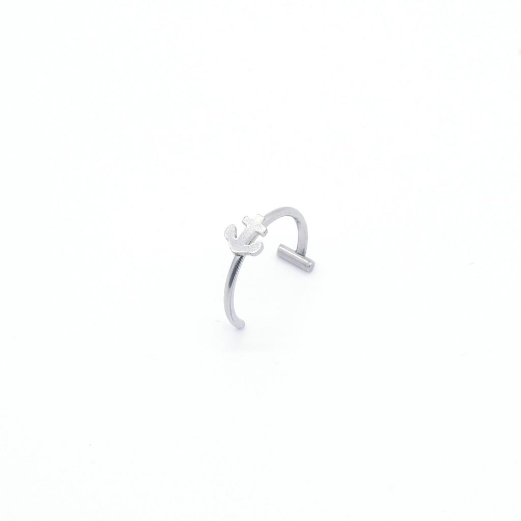 European & American Multi-Piece Stainless Steel Faux Lip, Nose, and Ear Stud Jewelry Collection