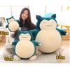 Snorlax Plush Toys 30/50cm Cartoon Japan Anime Monster Elf Soft Stuffed Animal Doll for Girls Birthday Gift
