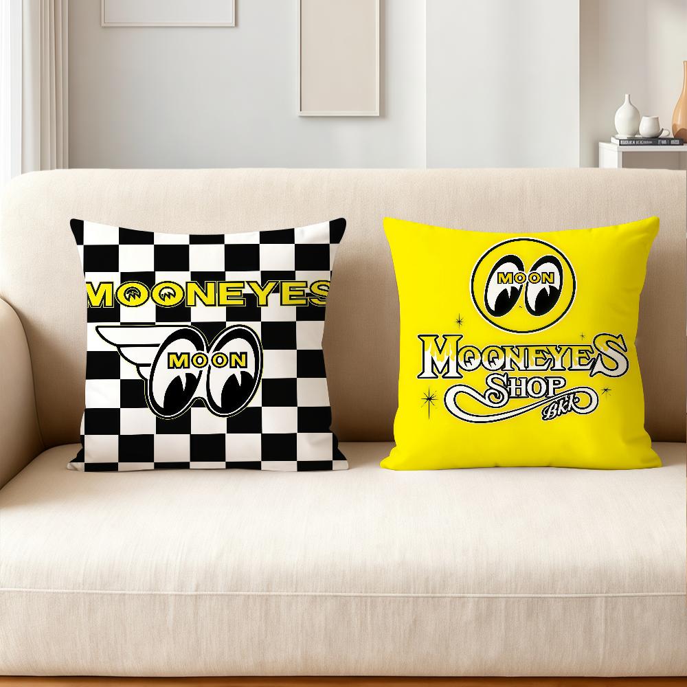 Fashion Brands M-Mooneyes Pillow Case Applicable Space For Guest Rooms Interiors Cars Office House Decoration