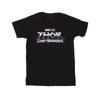 Marvel Mens Thor Love And Thunder Logo T-Shirt