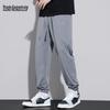 Mark Fairwhale Men's Ice Silk Lightweight Breathable Ankle Jogger Pants