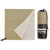 Microfiber Quick-Dry Sports Towel, Double-Sided Plush Swimming Pool Towel, Two-Tone High Absorbency Sand-Free Beach Towel