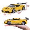 Bburago 18-26307 Ferrari 488 Challenge Modellauto 1:24, gelb