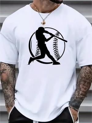 Plus Size Men'S Casual T-Shirt