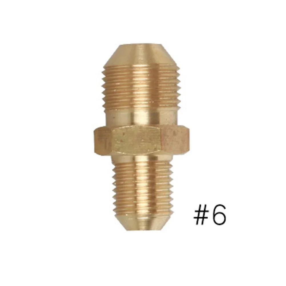 Brass 3/8" 1/4" M14 M18 M22 Thread Connector Male Female Adapter for High Pressure Washer Torch Transitional Joints Pipe Fitting