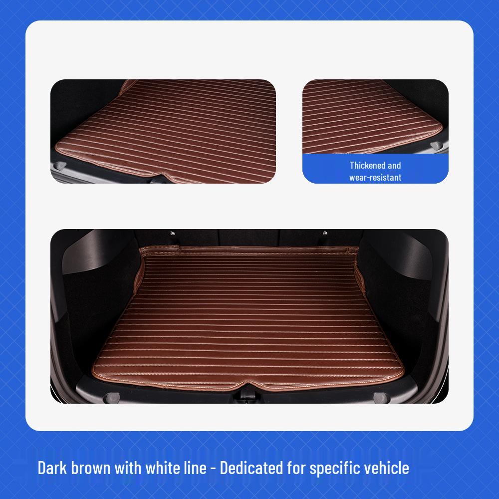 High-Edge Trunk Mat for Maserati: Non-Slip, Warp-Free, All-Season Durability