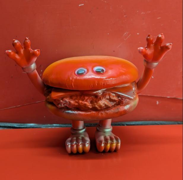 

[Б/У] Mandarake eyeless Burger мягкий винил kaieda