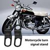Rear Turn Signals Brackets 2pcs Motorcycle Modified Turn Signal Light Indicator Mount Easy Installation Metal Rear Turn Signal
