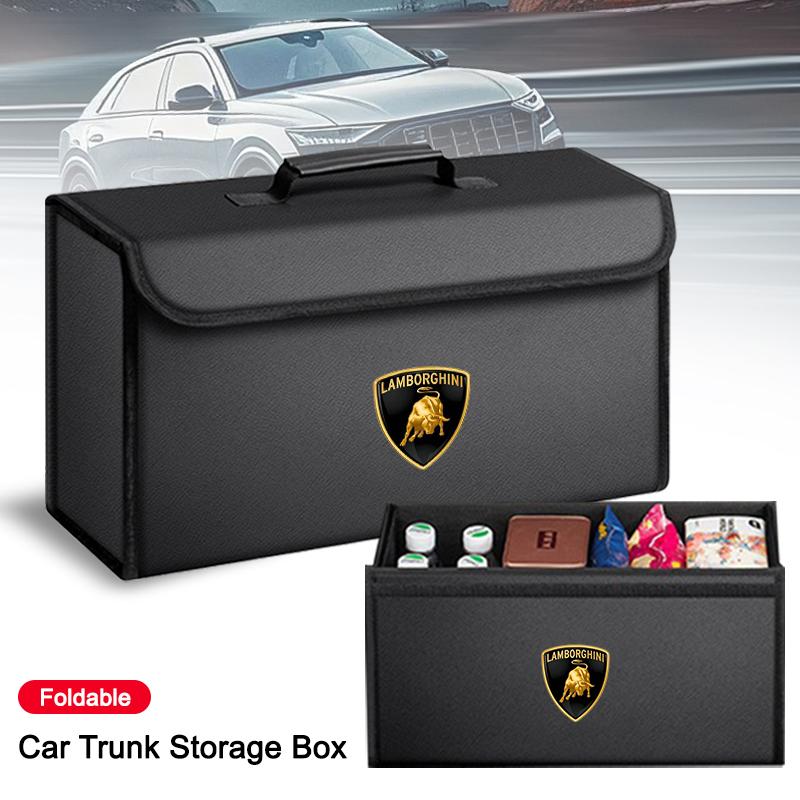 Skládací úložný box do kufru auta Organizér Taška Kontejner Příslušenství Pro Lamborghini LP570 LP610 Urus LP700 LP770 Gallardo Aventador