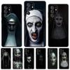 The Nun Valak Horror Phone Case For Samsung Galaxy S24 S25 S23 S22 Ultra Note 10 20 Plus S20 S21 FE Cover