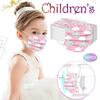 Kinder- und Kindermaske, Einweg-Gesichtsmaske, industrielle 3-lagige Ohrschlaufen-Maske, 50 Stück