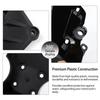 Premium Qulong Jifeng Black Warrior Off-Road Motorcycle Fender and License Plate Cover