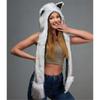 Soft Plush Fleece Hat For Role Play Costume Accessories Warm Winter Cosplay Party Indoor Outdoor Use