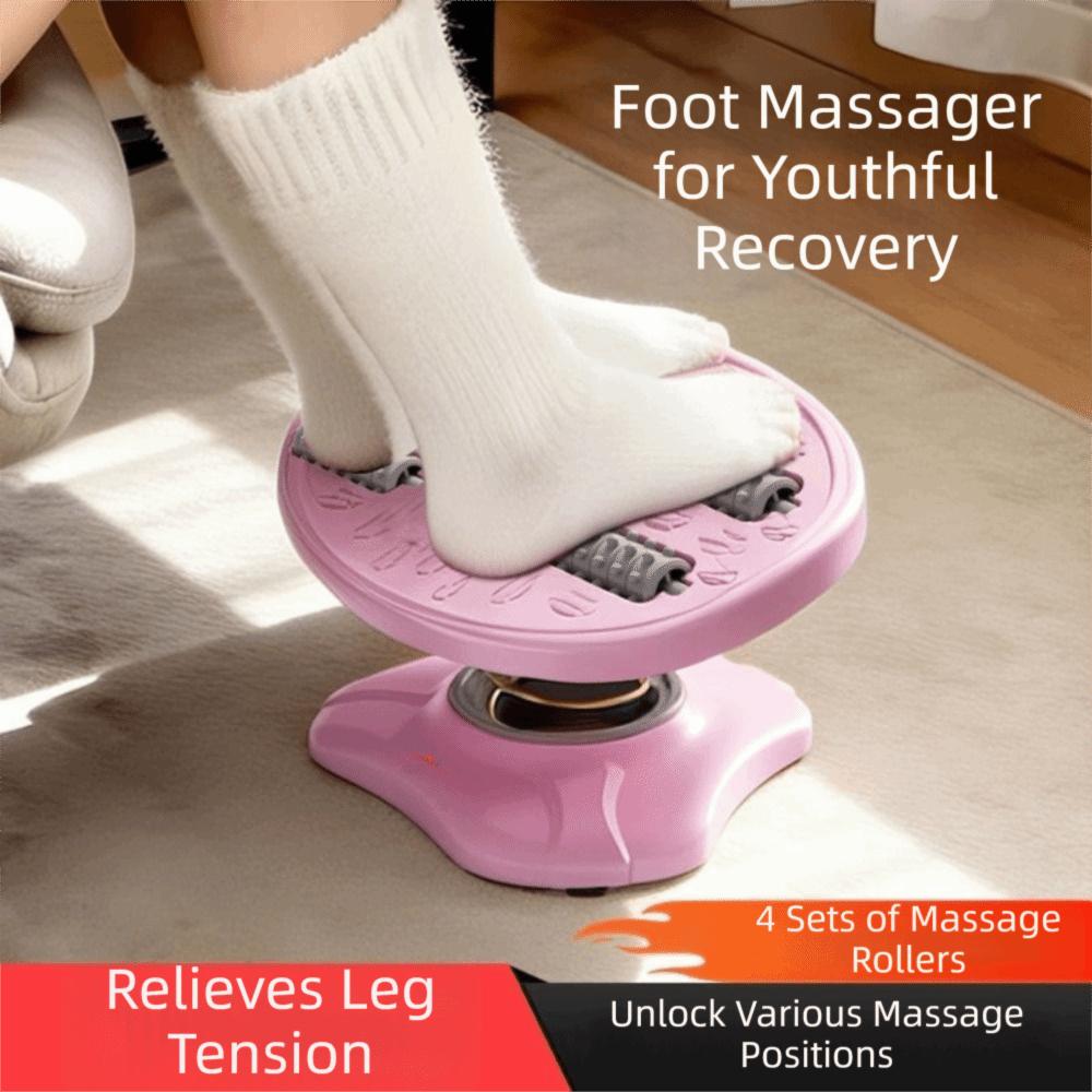 Massage Roller Massaging Footrest Adjustable Foot Resting Stool Under Desk Footrest  Feet Cushion