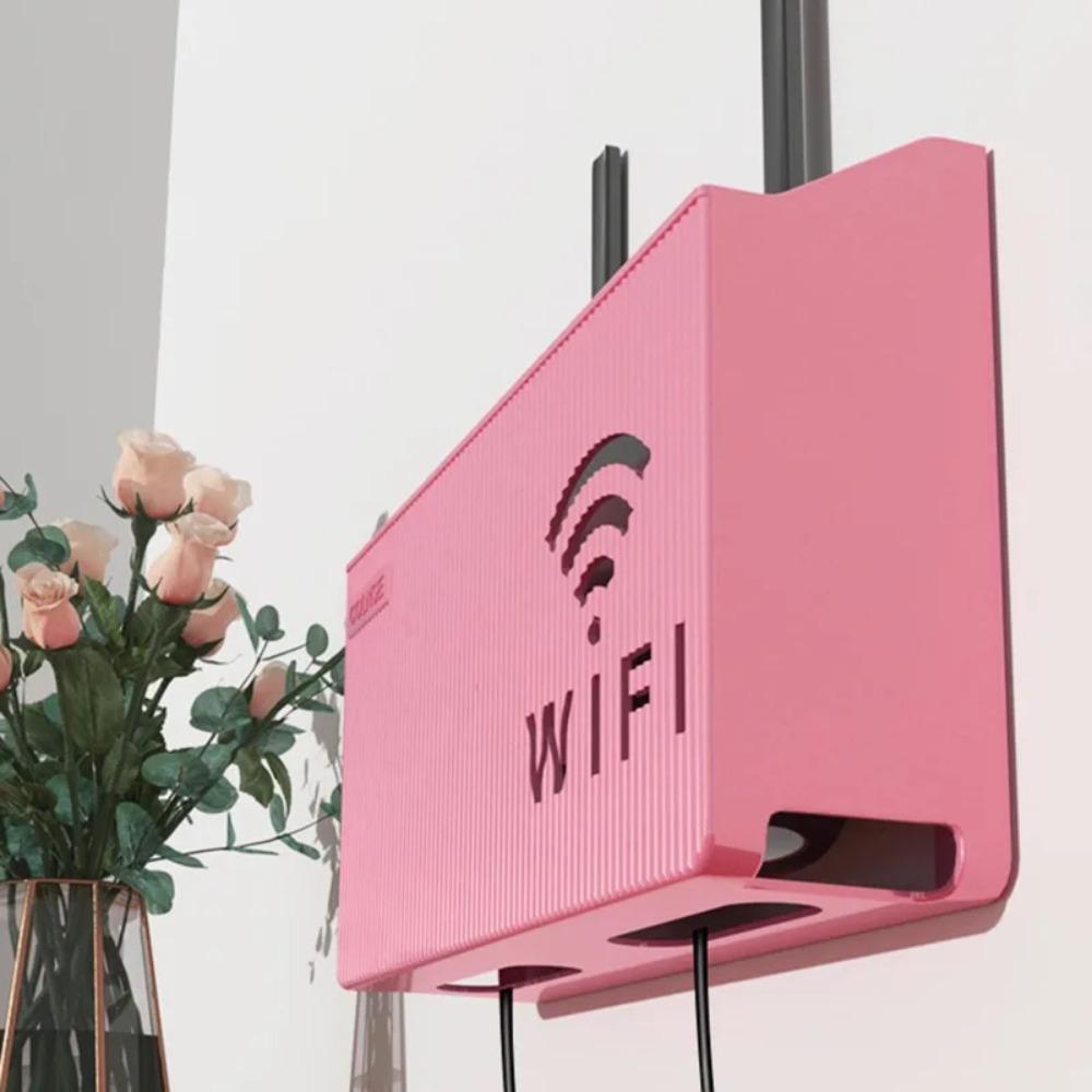 

Беспроводной Wi-Fi маршрутизатор, полка для хранения, настенный подвесной органайзер из АБС-пластика, кабельный кронштейн, органайзер, коробка для домашнего декора