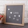 2er-Pack Nachrichtentafel-Buchstaben für austauschbare Kunststoff-Buchstabentafel Heim-/Büro-Geschenk