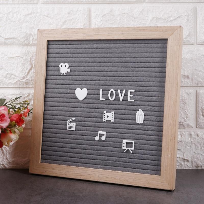 2er-Pack Nachrichtentafel-Buchstaben für austauschbare Kunststoff-Buchstabentafel Heim-/Büro-Geschenk