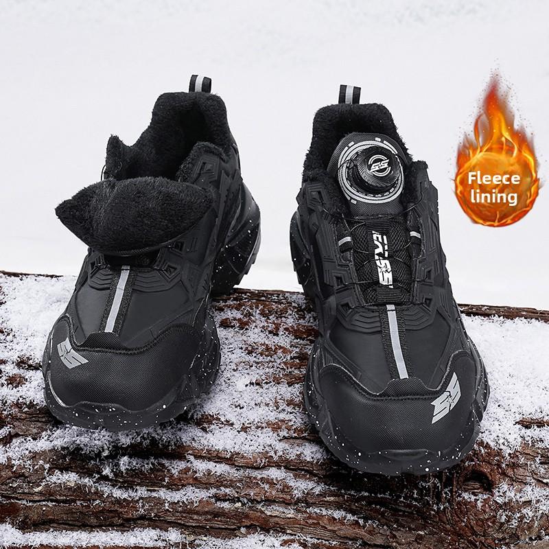 Men's Casual Sports Shoes Fashionable and Versatile Thick and Warm Men's Shoes Fashionable and Trendy Men's Outdoor Travel Shoes