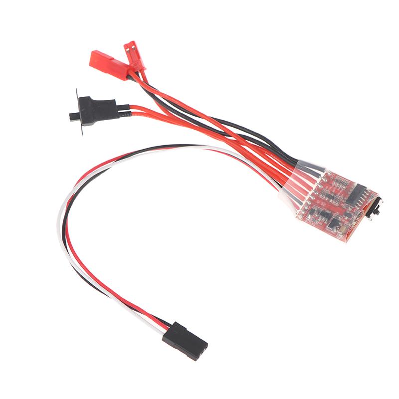 Micro ESC 10A 15A 20A 30A Szczotkowany ESC RC ESC Elektryczny Regulator Prędkości Do DIY Mini Samochodów Łodzi Czołgów RC 1/16 1/18 1/24 Z Hamulcem