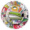 Cartoon DIY Sticker Set: 100 Sheets for Suitcase, Phone, Fridge, Guitar, Car & More