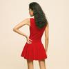 Women's Summer New Solid Color Sleeveless Patchwork Dress
