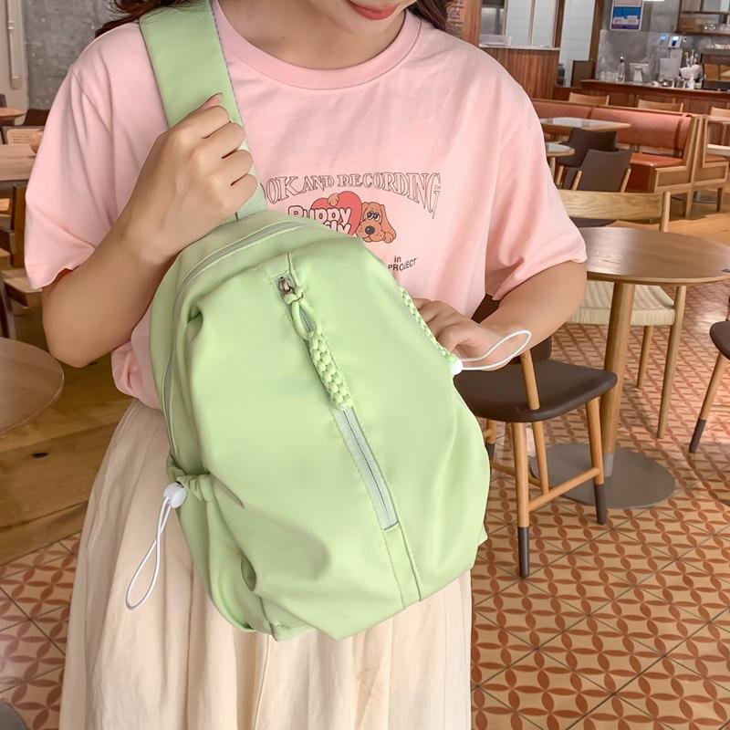 Sports Chest Bag Student Crossbody Bag Women's Shoulder Bag