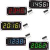 Red/Green/White/Yellow/Blue Colors TM1637 0.56" LED Display Digital Tube Decimal 7 Segment 4 Digit Clock Double Displays Dots