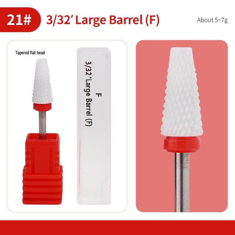 Ceramic Nail Drill Bit for Nail Art & Gel Polish Removal