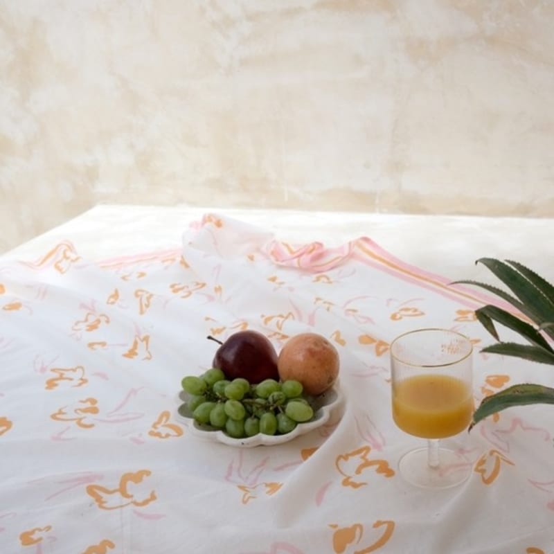 MATT AND MEL [Organic Pareo] Genista - Pink