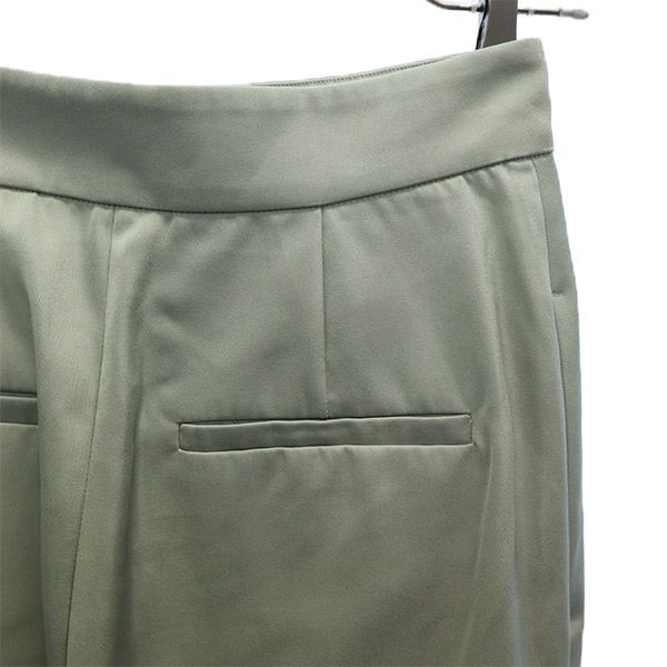 FRAY I.D FWFP215208 Wide Pants 1 Green Women Used