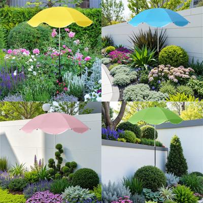 Pflanzenschirme für Außenpflanzen Verstellbare Sonnenschirme für Garten Regenschirm für Außen Bodenregenschirm Sonnenschutz