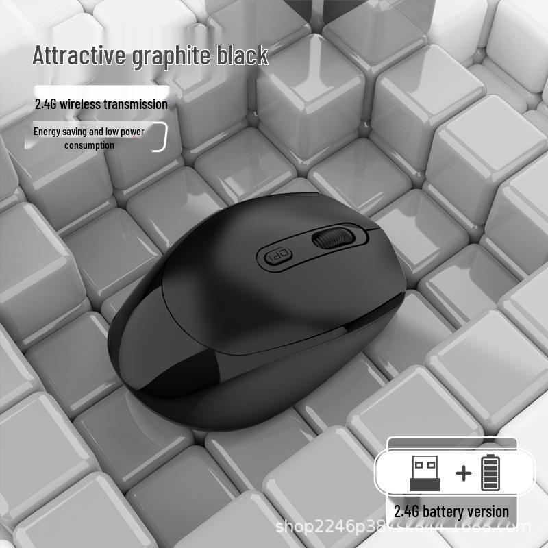 Silent Bluetooth Wireless Dual-Mode Mouse for Business & Office