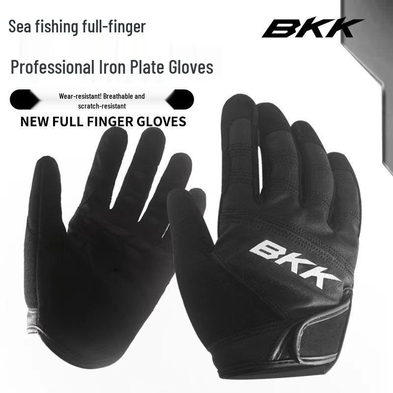 BKK Full Finger Non-slip Breathable Gloves for Fishing & Outdoor Cycling