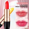 1pc Color-Changing Lip Balm, Moisturizing Lip Gloss, Lip Care, Carrot/Cherry Scent, Moisturizing, Lo