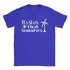Funny It is Shot O Clock Somewhere Barhopping Drinking Party Tshirt Cotton Clothes Vintage O-neck