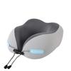 U-shaped Neck Pillow for Travel: Portable Airplane, Car, and Back Support Pillow