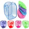 Foldable Clothes Basket Hamper Holder Large Laundry Polyester