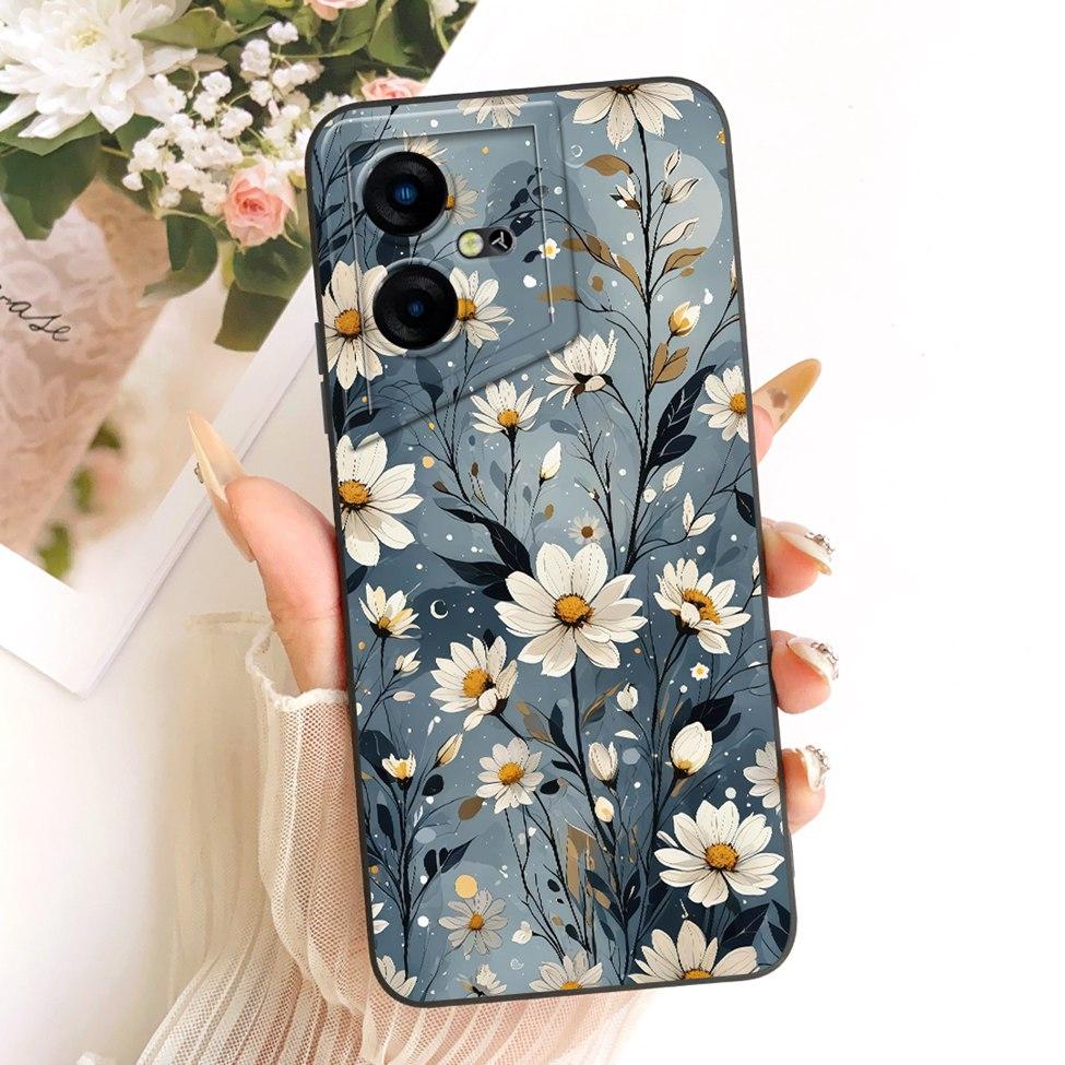 For Tecno Pova Neo3 Case Luxury Fashion Cool Kawaii Cute Painted Silicone Funda For Techno Pova Neo 3 LH6n Casing