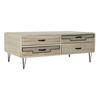 DKD Home Decor-TV Cabinet DKD Home Decor Metal Paulonia Wood (115x61x43cm)